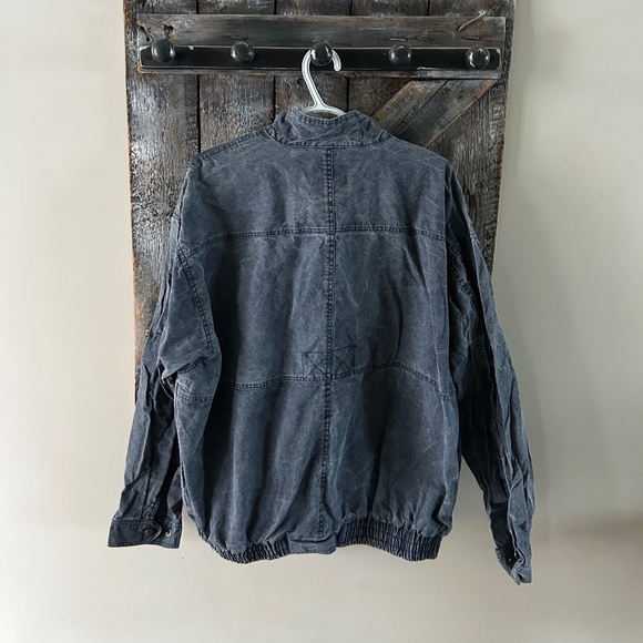 Men's Vintage TT & Co Sport Full Zipper Light Weight Jacket - Picture 2 of 3